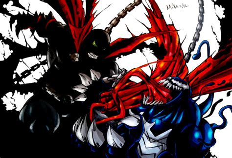 Venom Vs Spawn Colors (Final) by MikeES on DeviantArt