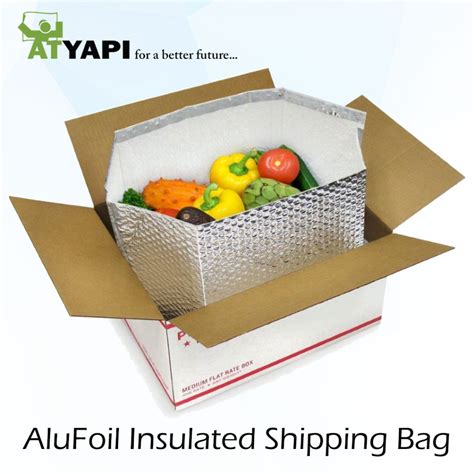 Aluminium Foil Insulation Shipping Bag Insulated Box Liners Thermal