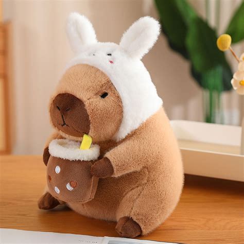 Cute Capybara Plush 12inch Capybara Stuffed Animal Soft Capybara