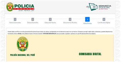 Polic A Gob Pe C Mo Hacer Denuncia Policial Digital Con Dni Gratis Por