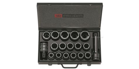 Facom 34 Drive Impact Socket Set 19 42mm Nk500e Eezee