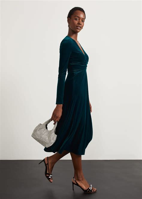 Clifton Velvet Dress