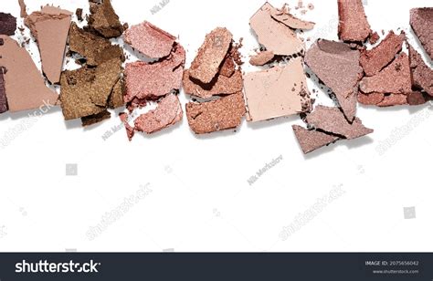 Nude Color Broken Eye Shadow Isolated Stock Photo Shutterstock