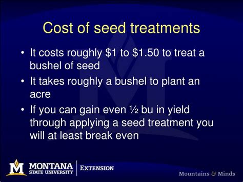 Ppt The Effectiveness Of Seed Treatments For Controlling Plant