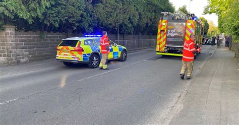 Live Multiple 999 Crews On Scene Of A53 Crash As Car Flips Over