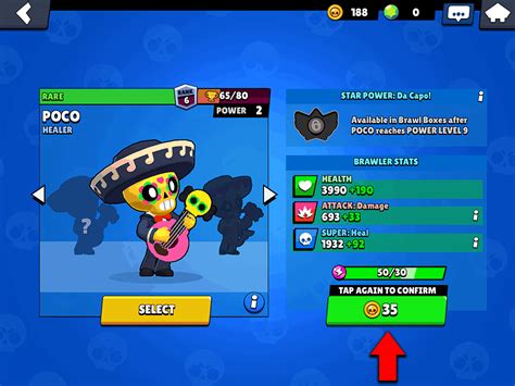 How To Upgrade Brawlers And Get Power Points Coins Brawl Stars