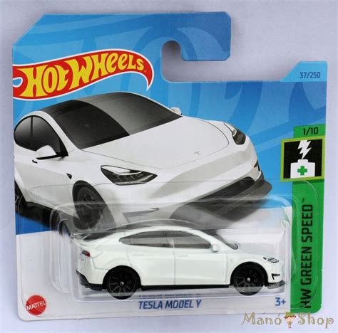 Hot Wheels HW Green Speed Tesla Model Y ManóShop webár