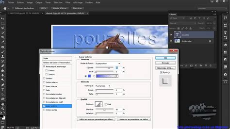 Tuto Photoshop Cr E Un Filigrane Youtube