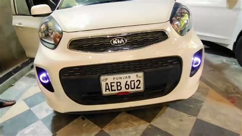 KIA Picanto LED Fog Lamps Best Car LED Fog Lamps YouTube