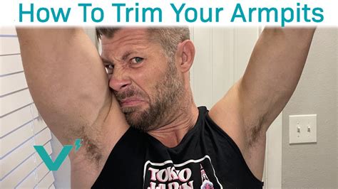 How To Trim Your Armpits For Better Odor Control Youtube