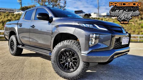 Mitsubishi Triton Grey Fuel Off Road Rebel 6 D679 Wheel Front