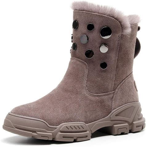 LXQLFY Botas de Nieve para niñas Nuevas Botas de algodón de Terciopelo