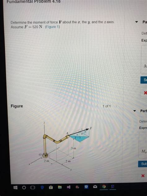 Solved Fundamental Problem Determine The Moment Of Chegg