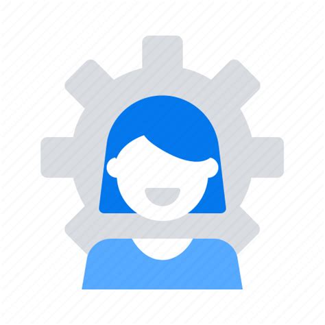 Assist Support Woman Icon