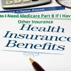 Do I Need Medicare Part B If I Have Other Insurance Woodys Insurance