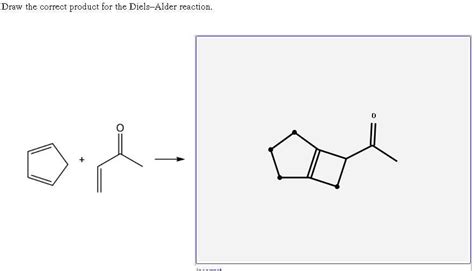 Draw The Correct Product For The Dielsalder Reaction