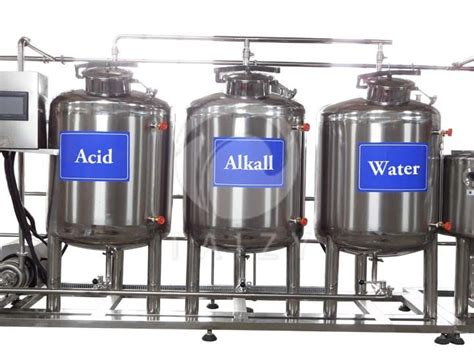Cip System In Dairy Industry Yogurt Machine Cleaning Equipment