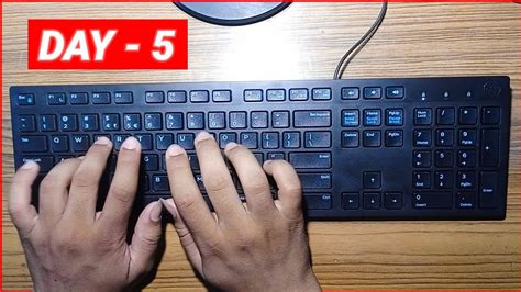 Typing Kaise Sikhe Typing Day 5 Typing Lessons For Beginners Part5