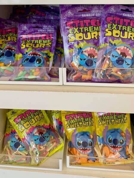 New Wickedly Sour Stitch Candy Hits The Disney Parks Inside The Magic