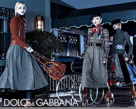 Dolce And Gabbana Fw08 02 Ad Campaign Art Models Caroline Trentini Dolce And Gabbana Hd