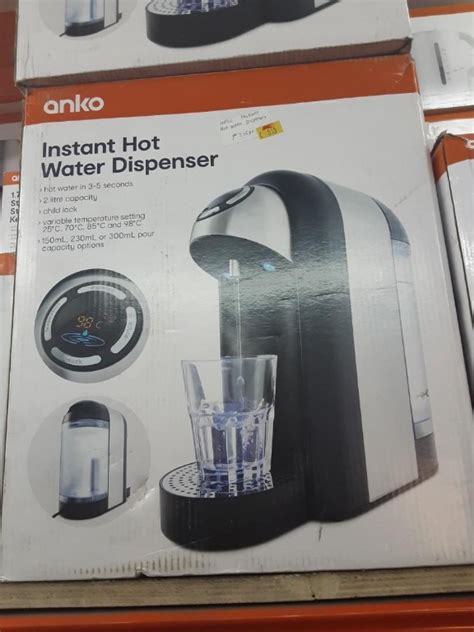 Anko Instant Hot Water Dispenser Furniture Home Living Kitchenware