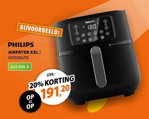 Philips Airfryer Xxl Hd9285 93 Aanbieding Bij Expert