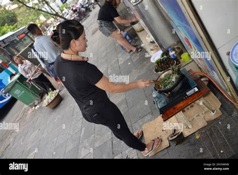 Street Food Hanoi Vietnam Stock Photo Alamy