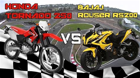 Honda Xr250 Vs Rouser Rs200 ⏩ Nueva Transmisión ⏪ Youtube