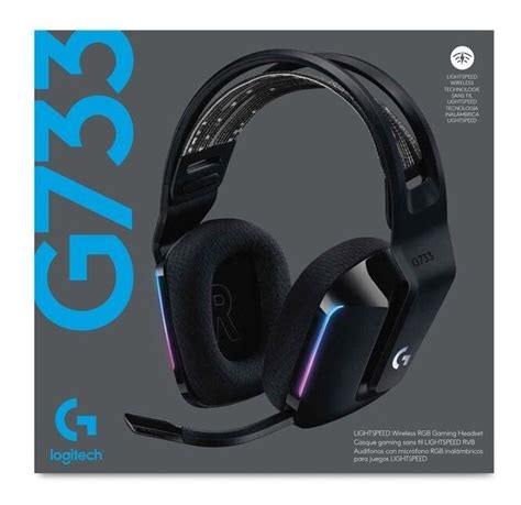 Headset Gamer Sem Fio Logitech G733 Rgb 7 1 Preto Pc E Ps4 Mercado Livre