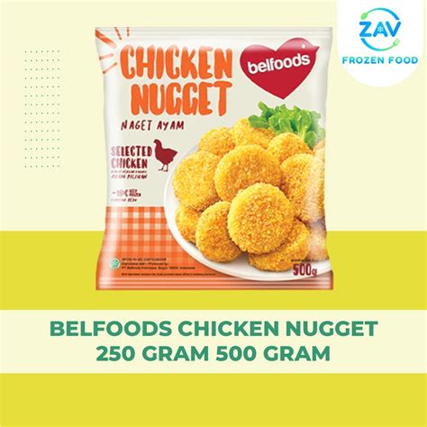 Jual Belfoods Chicken Nugget Gram Gram Shopee Indonesia