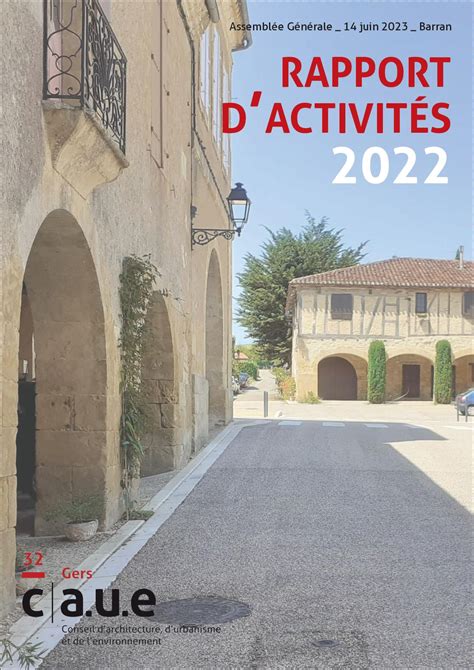 Calaméo 2022 Rapport Activites