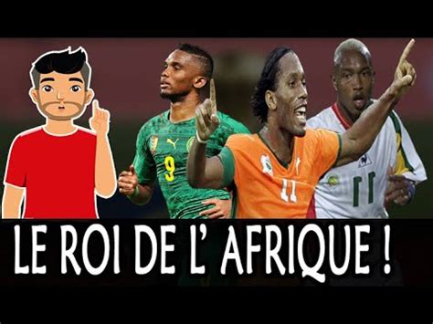 Qui Est Le Meilleur Joueur Africain Drogba Eto O Ou El Hadji Diouf