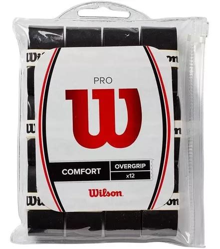 Over Grip Wilson Pro Comfort X Preto Parcelamento Sem Juros