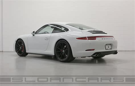 2013 Porsche 991 C4S Carrera White 4 332 Miles Sloan Motor Cars