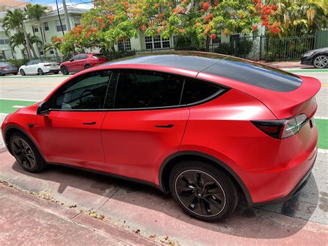 2021 Model Y Long Range AWD Red Multi Coat F582X Sell Your