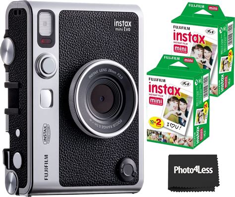 Fujifilm Instax Mini Evo C Mara Instant Nea H Brida Negra Mini