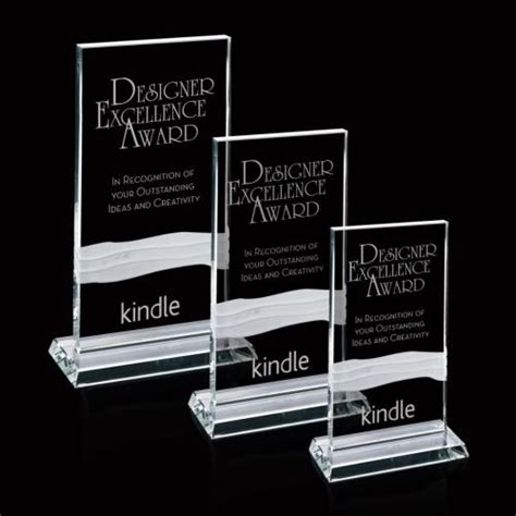 Helena Starfire Rectangle Crystal Award Awards And Trophies