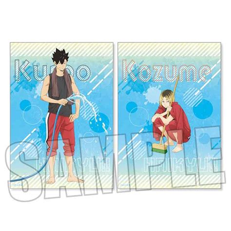 Haikyu Easy Pita Poster Tetsuro Kuroo And Kenma Kozume Pool Sweep Ver