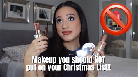 Makeup You Should Not Put On Your Christmas List Vlogmas Day 8