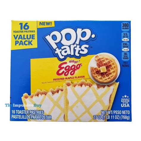 Pop Tarts Eggo Toaster Pastries Breakfast Foods Baked In