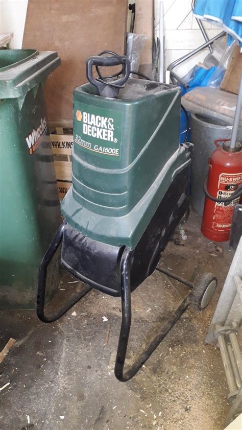 Black Decker Garden Shredder In Ll Llandudno F R Zum