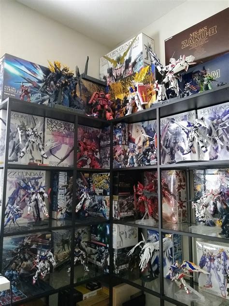 These Ikea Shelves Perfectly Fit Mg Boxes Rgunpla