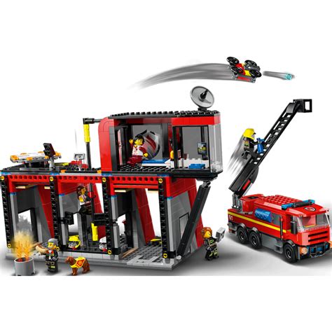 Caserma Dei Pompieri E Autopompa Lego City