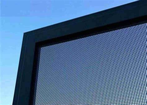 Galvanized Window Stainless Steel Security Screen Mesh 0.5mm To 1.2mm