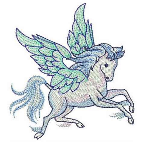 Pegasus Machine Embroidery Design Embroidery Library At