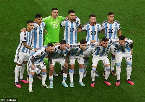 Argentina 3 0 Croatia World Cup 2022 Lionel Messi Stars As His Side Reach Final Daily Mail