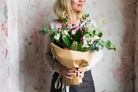 Woman Hands Holding Beautiful Flowers Premium Photo Rawpixel