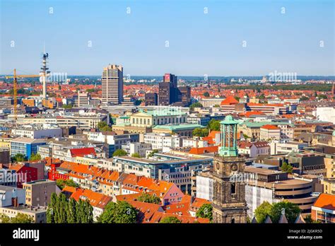 City skyline hanover germany hi-res stock photography and images - Alamy
