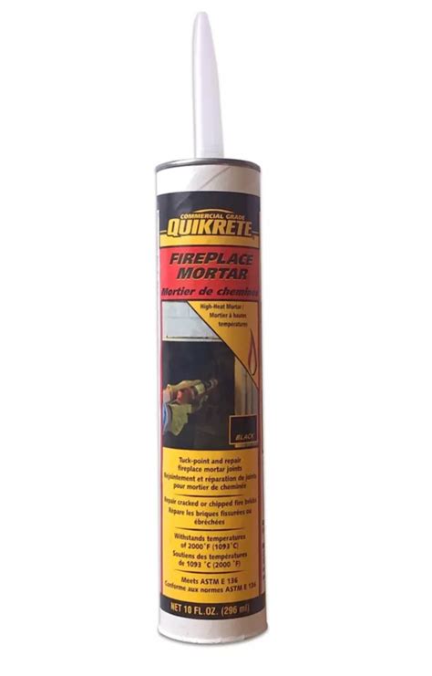 Quikrete High Heat Fireplace Mortar 296ml The Home Depot Canada