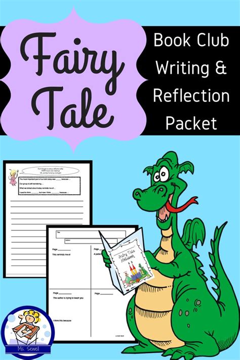 This Packet Can Be Used During Book Clubs Centered Around Fairy Tales